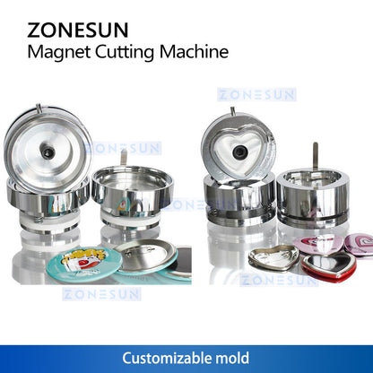 ZONESUN Custom Magnet and Card Cutting Machine for Craft &Promotion