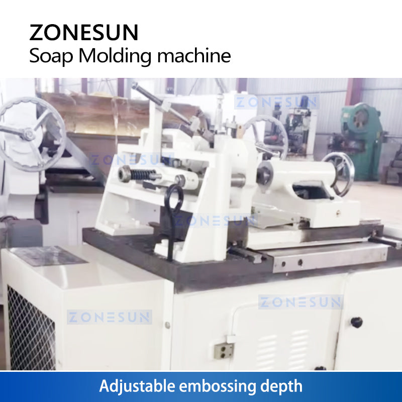 Zonesun ZS‑SM120 Automatic Soap Bar Maker with Customizable Molds
