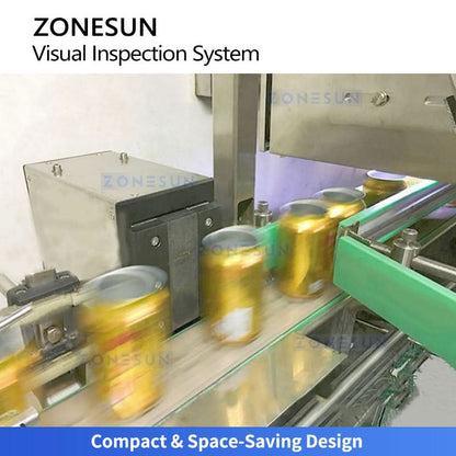 ZONESUN ZS-MD120 PET Bottle & Aluminum Can Inspection System