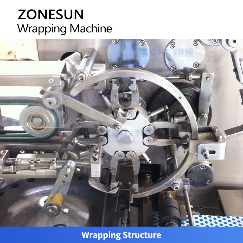 ZONESUN ZS-TCQ2 High-Speed Chocolate Ball Wrapping Machine | Automatic Foil Packaging for Spherical Candies