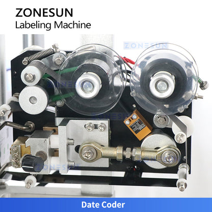 Zonesun ZS-TB822T Dual-Sided Bottle Labeling Machine