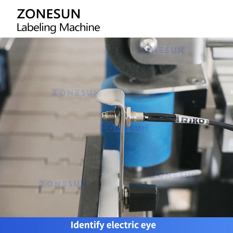 ZONESUN ZS-TB260RA Automatic Dual-Label Tamper-Evident Bottle Labeling Machine