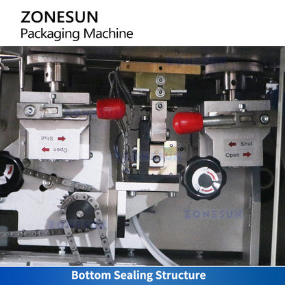 Zonesun ZS‑ZB600W Servo‑Driven Horizontal Flow Wrapping Machine