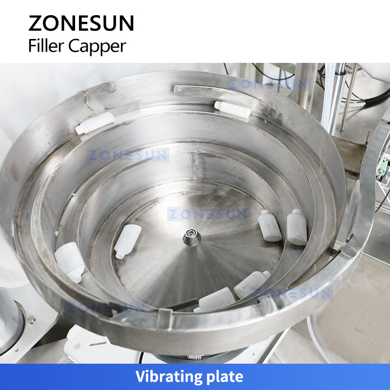 Zonesun ZS-AFC32Z Automatic Glue Bottle Filling Capping Machine for Pointed Caps