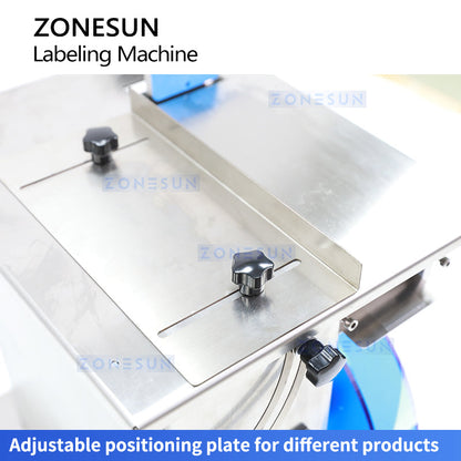 Zonesun ZS‑TB90B Semi‑Auto 90° Rectangular Corner Seal Labeler