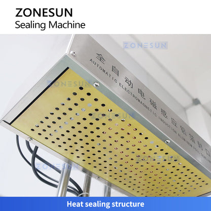 ZONESUN ZS-FK2200B Aluminum Foil Bottle Cap Sealing Machine
