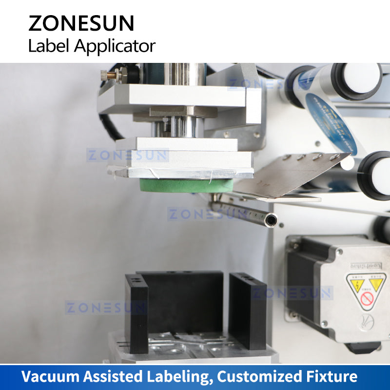 ZS‑TB802 Desktop Flat Surface Label Applicator for Accurate Labeling