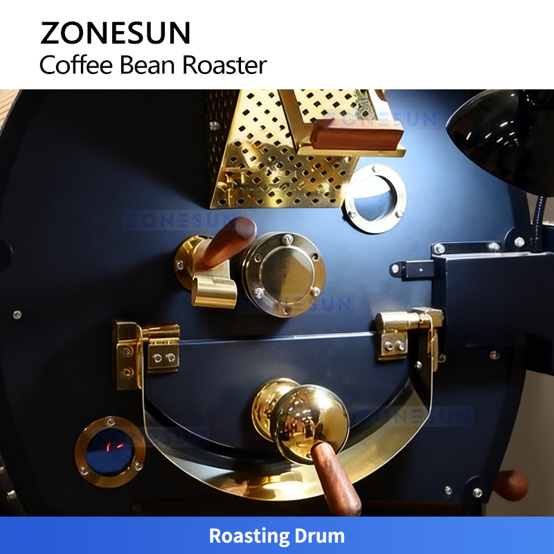 ZONESUN ZS-GHK3 Automatic Coffee Beans Roasting Machine
