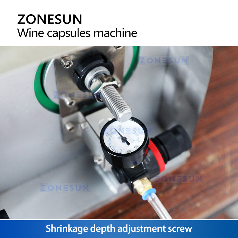 ZONESUN ZS-AC1 Semi-Automatic Champagne Capsule Heat Shrink Machine