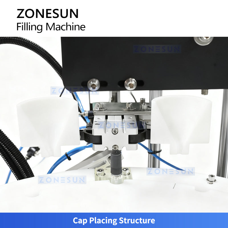 ZONESUN ZS-AFC7C2 Automatic Small Bottle Filling and Capping Machine For Cosmetic Lab Machinery
