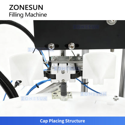 ZONESUN ZS-AFC7C2 Automatic Small Bottle Filling and Capping Machine For Cosmetic Lab Machinery