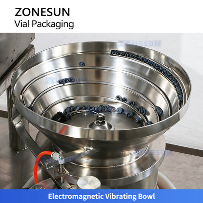 ZONESUN ZS-AFY1 Automatic Laboratory Vial Filling and Capping Machine Monoblock Equipment