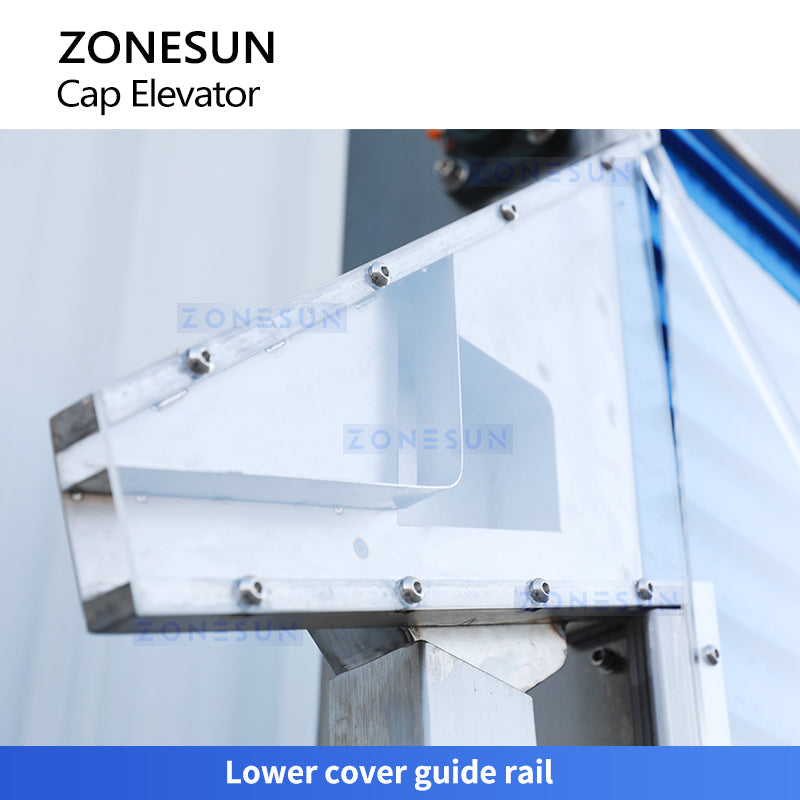 Zonesun ZS‑SLJ4 Automatic Flat Screw Cap Elevator for Capping Lines