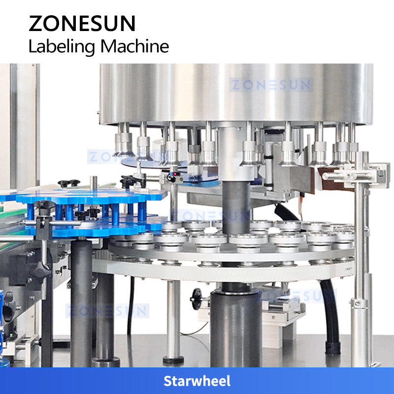 ZONESUN ZS-TB920 Servo Control High-Speed Round Bottle Labeling Machine