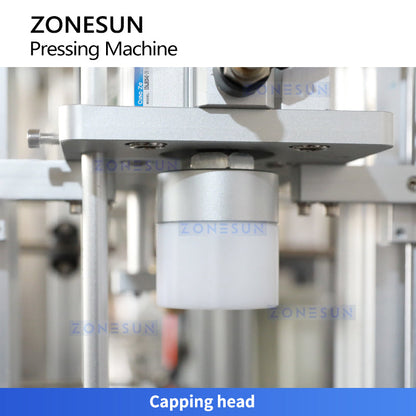 ZONESUN ZS-XG16D2 Auto Cap Pressing Machine with Dust Cover