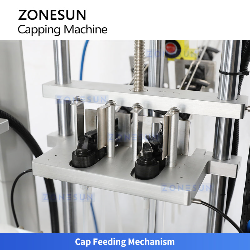 ZONESUN ZS-XG448S Servo Duckbill Pump Spray Cap Capping Machine