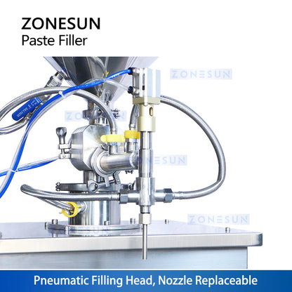 Zonesun ZS-WCHJ1 Semi-automatic Candle Wax Filling Machine with Heating & Mixing