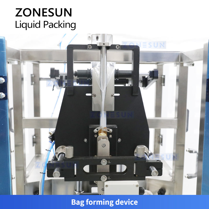 ZONESUN ZS-FS120H Automatic Vertical Liquid Stick Packing Machine VFFS Sachet Filling Sealing Equipment