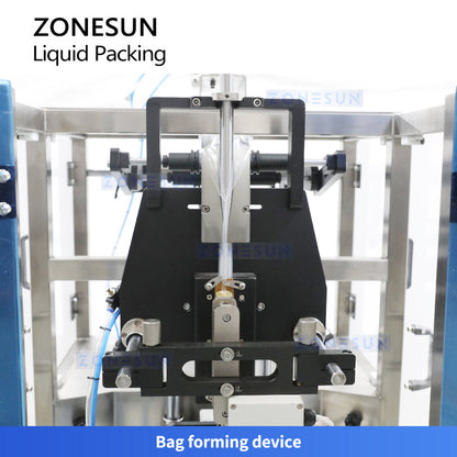 ZONESUN ZS-FS120H Automatic Vertical Liquid Stick Packing Machine VFFS Sachet Filling Sealing Equipment