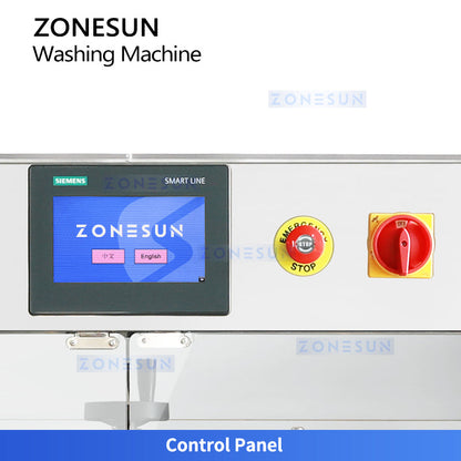 ZONESUN ZS-NIC3 Ionized Air Rinse Machine for PET and Glass Bottle Cleaning