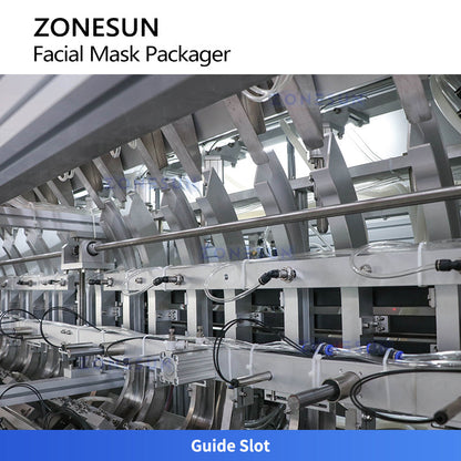 ZONESUN ZS-MS8TGF High-Speed Automatic Cosmetic Facial Mask Packaging Machine For Beauty Product