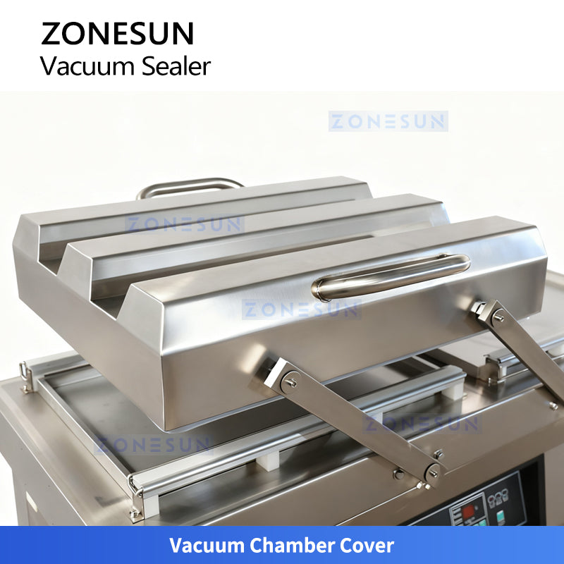 ZONESUN ZS-DZ600A Double Chamber Vacuum Sealing Machine for Food Packaging
