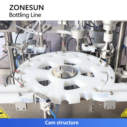 Zonesun ZS-FAL180V3 Ceramic Coating Bottling Line for Automotive