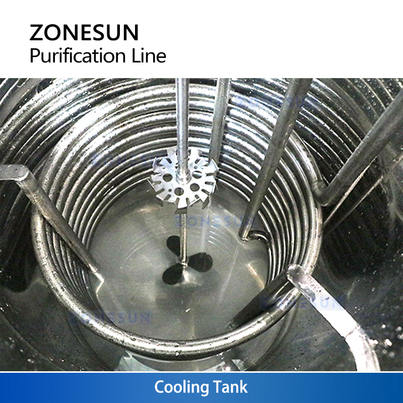 ZONESUN ZS-FAL180W Automatic Perfume Mixing Cooling and Filtration Machine  Fragrance Production Line