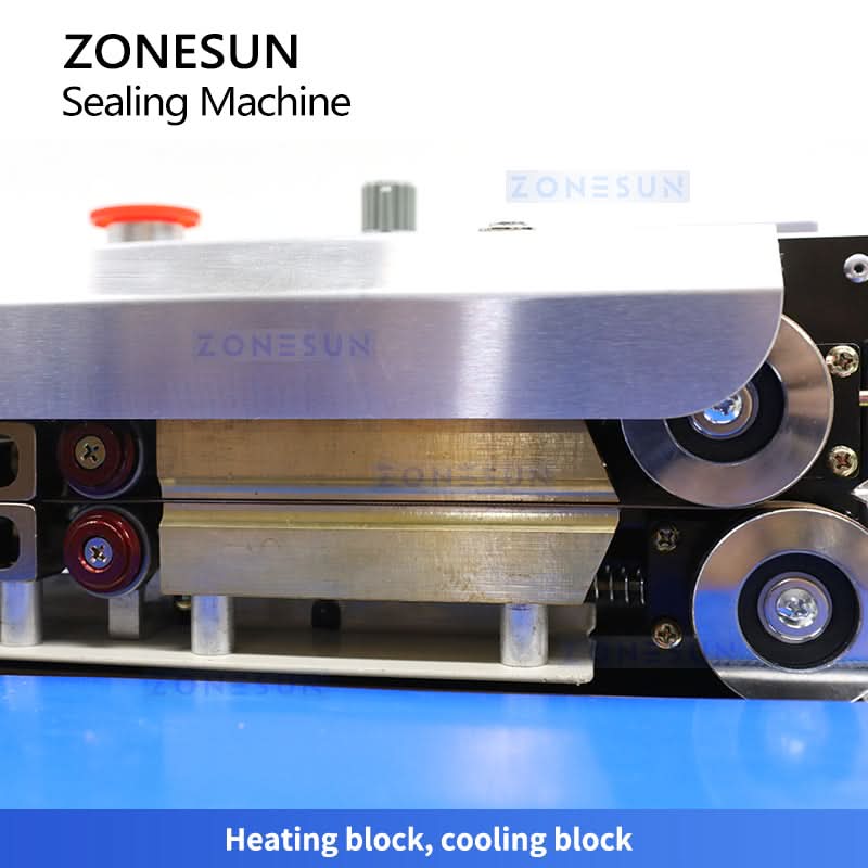 Zonesun ZS-FR770 Continuous Band Sealer with Date Coder & Conveyor