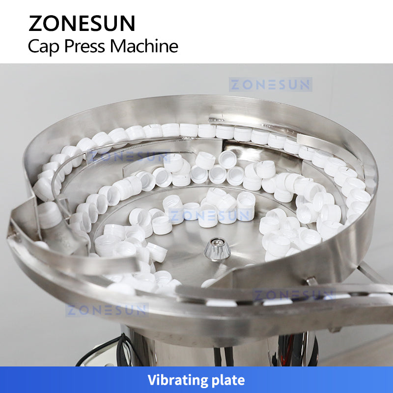 ZONESUN ZS-PG01 Automatic Bottle Cap Pressing Machine for Beverage Bottles