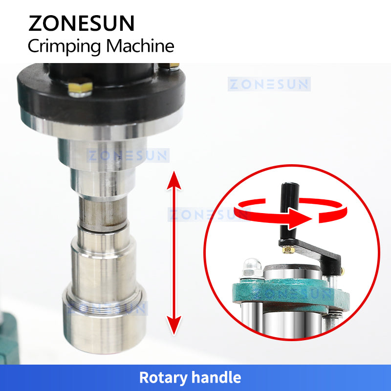 Zonesun ZS‑XG60B Electric Crown Bottle Capper for Brewing & Drinks