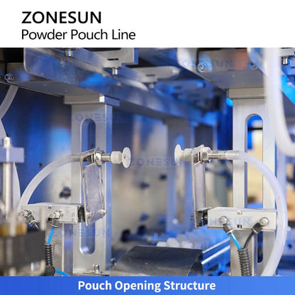 ZONESUN ZS-AFS320 Automatic Pouch Packaging Machine for Coffee Powder Flour Milk Powder & Fine Spice