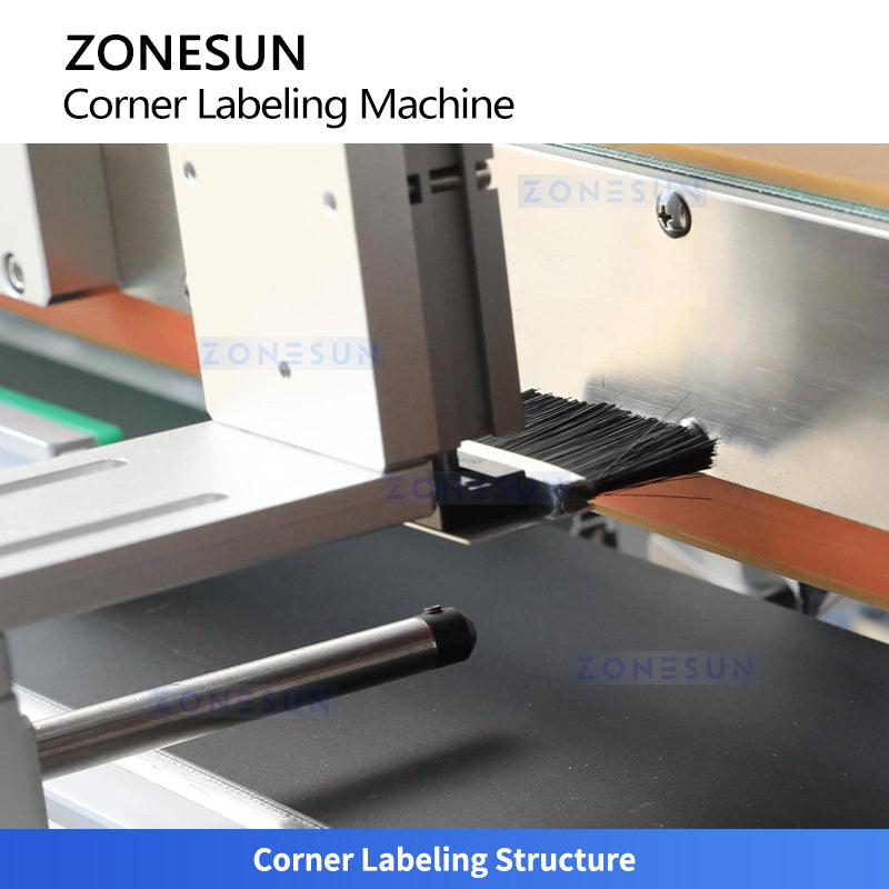 ZONESUN ZS-TB833R2 High Speed Corner Labeling Machine for Box Packaging