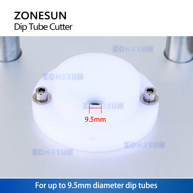 ZONESUN ZS-JG300 Pneumatic Dip Tube Cutter for Perfume Bottles