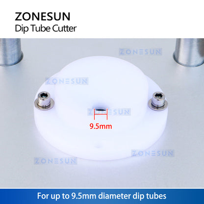 ZONESUN ZS-JG300 Pneumatic Dip Tube Cutter for Perfume Bottles