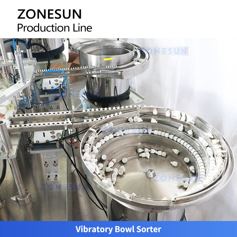 ZONESUN ZS-FAL180G9 Automatic Irregular Bottle Cam System Eye Drop Filling Capping Labeling Production Line For Biological Extract Liquid
