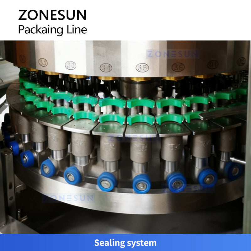 ZONESUN ZS-AFS100 Automatic  Beverage Filling and Sealing Machine for Dairy Bottles