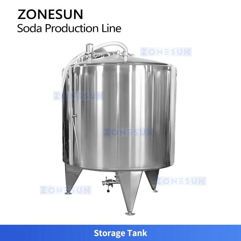 ZONESUN ZS-CDB2 Automatic Carbonated Beverage Production Line Soda Sparkling Wine & CO2 Isobaric Filling Machine System