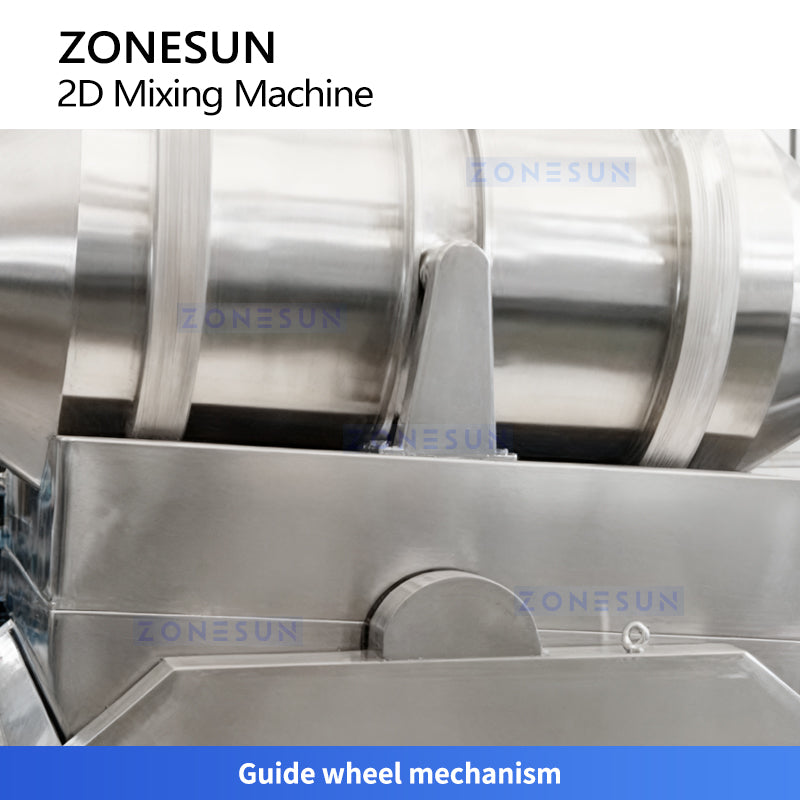 ZONESUN ZS-HM100 Double-cone Chamber Mixer for Dry Powders and Granules
