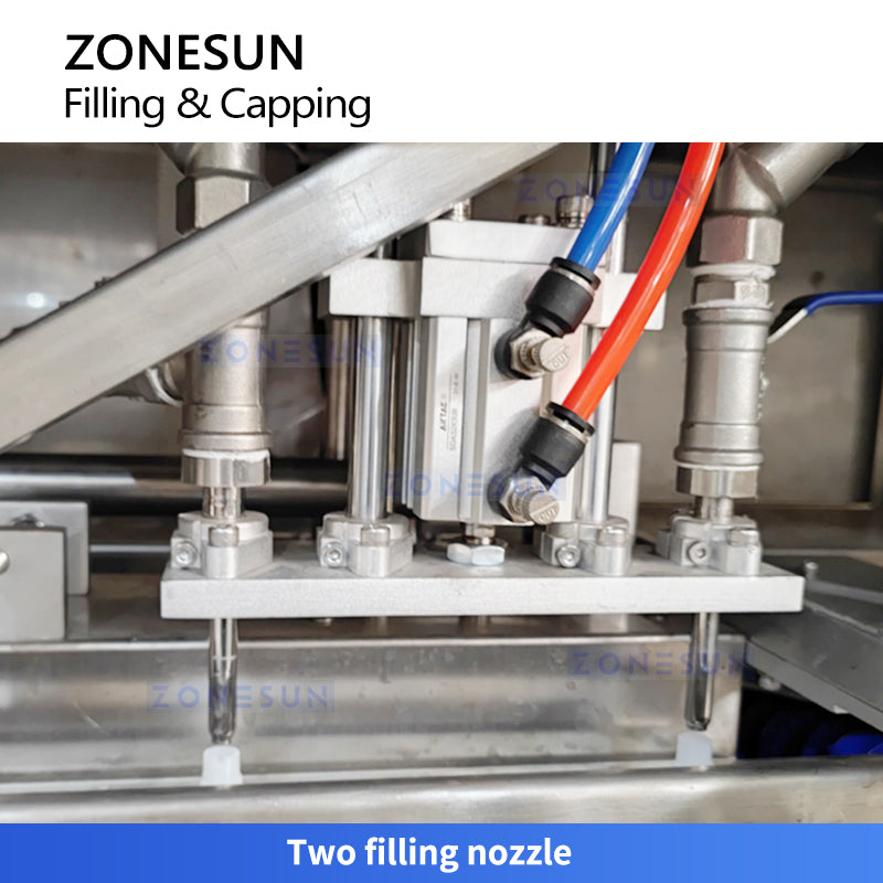 Zonesun ZS‑XSPFC2 Compact Spout Pouch Filling and Capping Machine