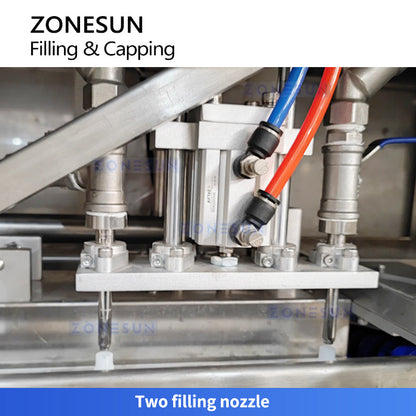 Zonesun ZS‑XSPFC2 Compact Spout Pouch Filling and Capping Machine