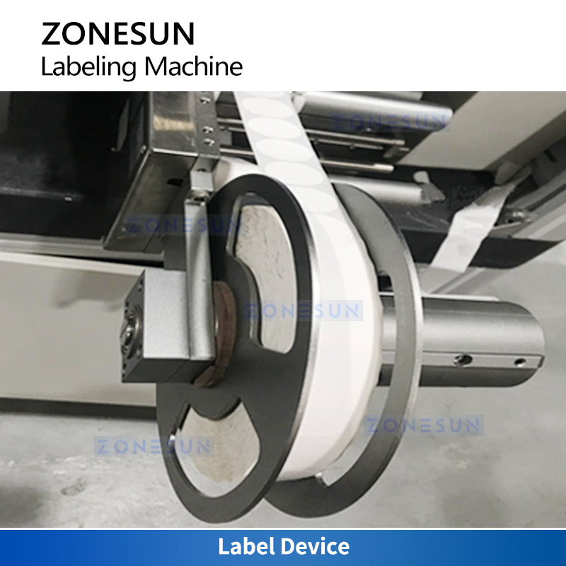 ZONESUN ZS‑STB1 CCD Vision Flat Labeling Machine