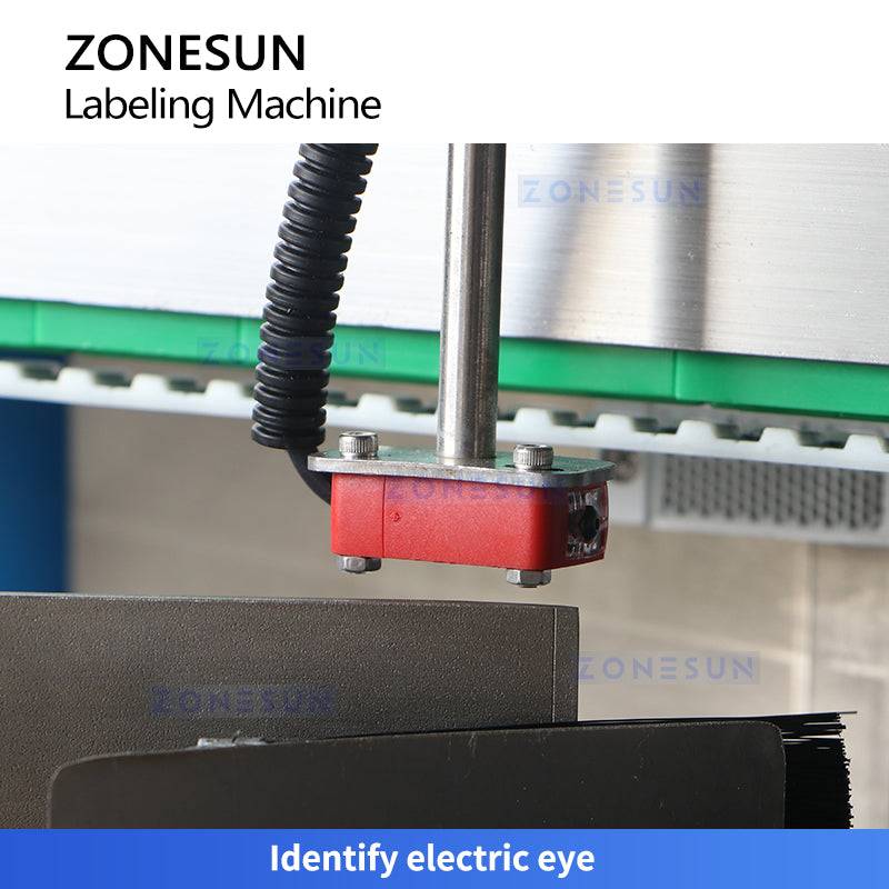 Zonesun ZS‑TB600D Double‑Sided Labeling Machine for F‑Style Bottles