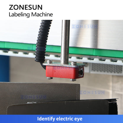 Zonesun ZS‑TB600D Double‑Sided Labeling Machine for F‑Style Bottles