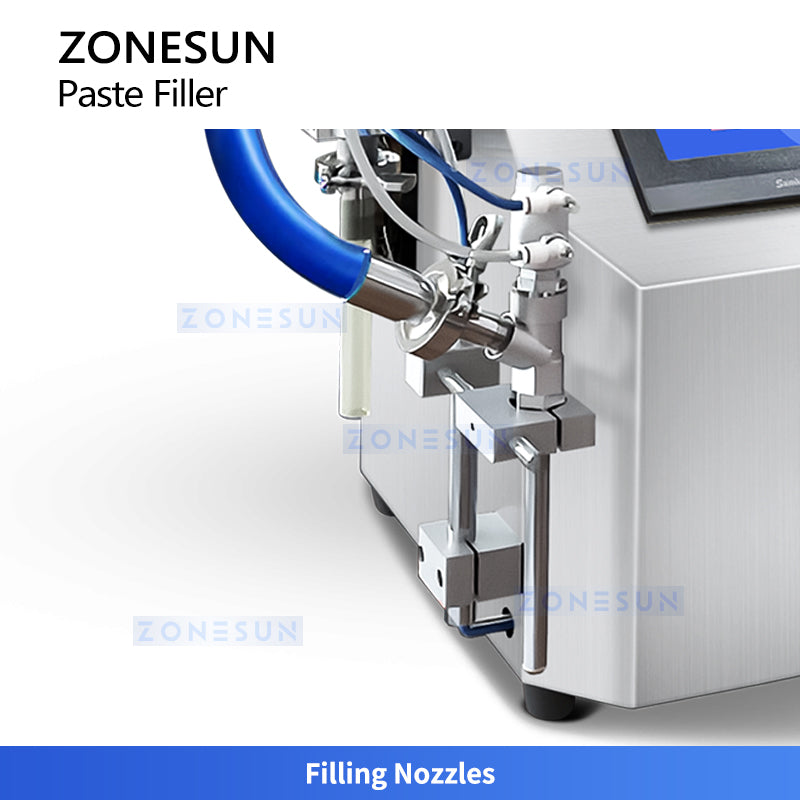 ZONESUN ZS-GPSV1 Servo Gear Pump Filling Machine Liquid Paste Quantitative Filler