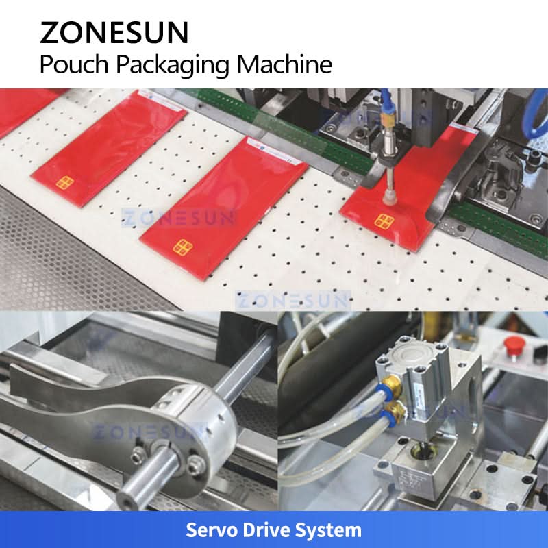 ZONESUN ZS-FZ310 Automatic Notebook Counting Filling Sealing Machine with Integrated Bundling System