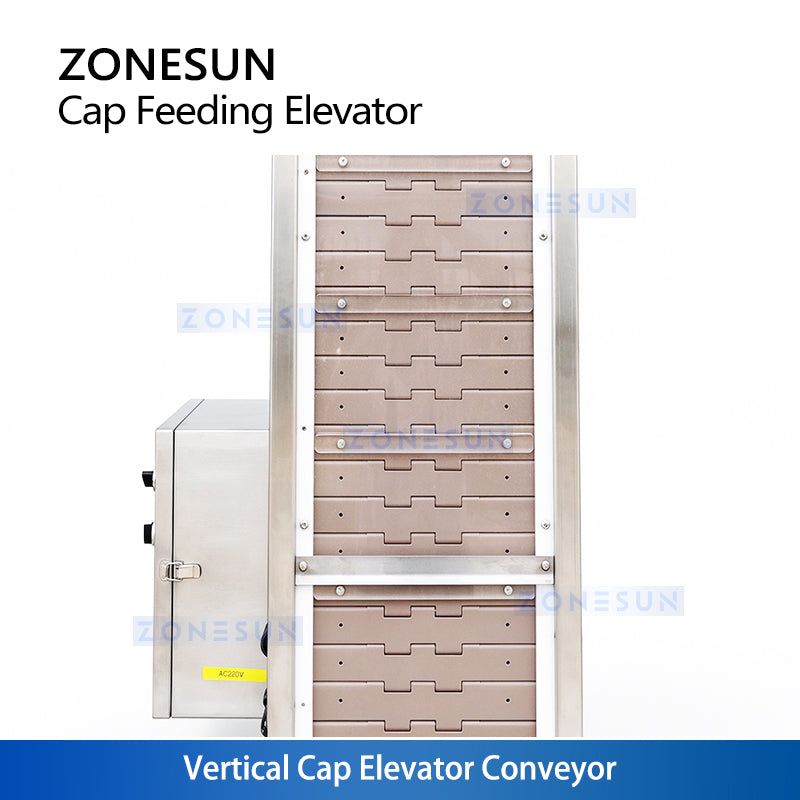 Máquina elevadora de alimentación personalizable automática ZONESUN ZS-SLJ1 para máquina taponadora