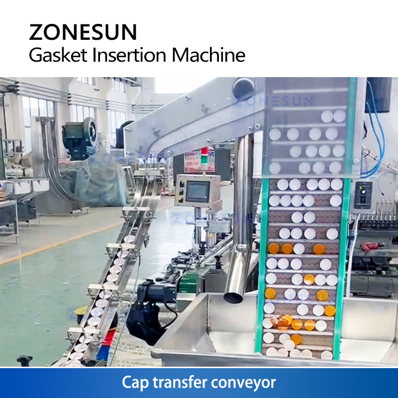 Zonesun ZS‑GRG6 High Speed Linear Wad Inserting Machine with 6 Heads