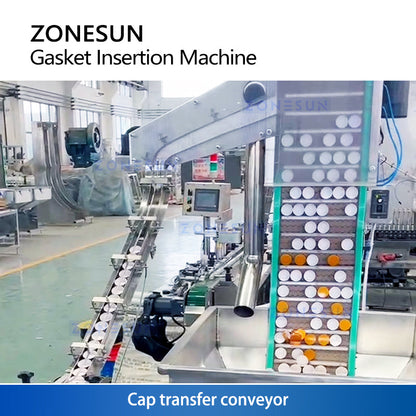 Zonesun ZS‑GRG6 High Speed Linear Wad Inserting Machine with 6 Heads