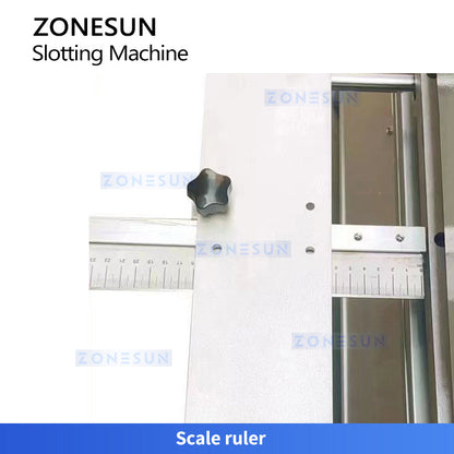 Zonesun ZS‑PKC1 V Grooving Machine for Gift, Wine & Cardboard